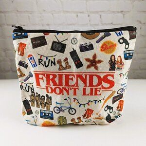 NEW Stranger Things Friends Don't Lie Bag/Pouch
